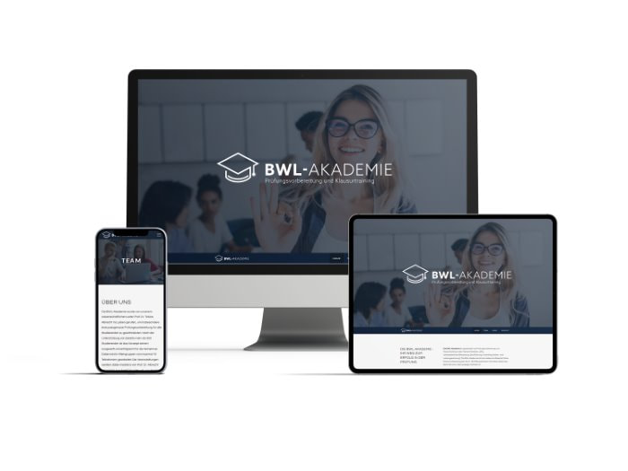 Kleine Website erstellen lassen - BWL-Akademie