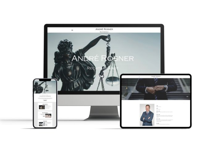 Kleine Website erstellen lassen - Webdesign Rechtsanwalt