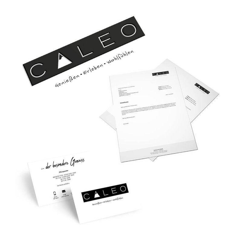 Professioneller Briefkopf, Logo und Visitenkarten - Print Paket