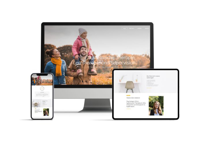 Website erstellen lassen - Homepage Lerntherapie Kinder