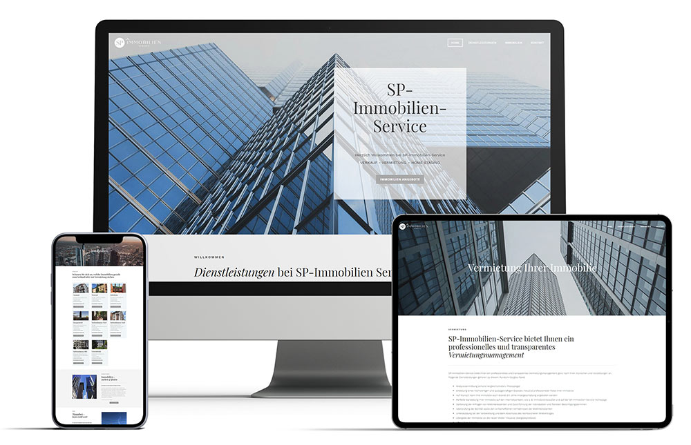 Website für Immobilienmakler erstellen lassen ab 199 EUR - Designagentur Berlin