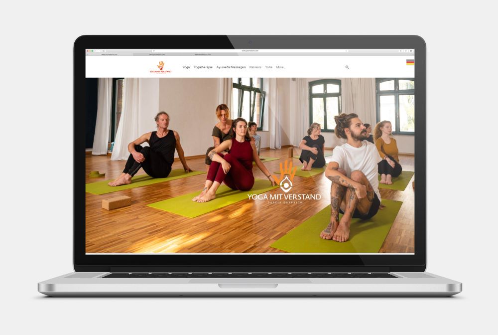 Website neu gestalten - Yoga mit Verstand Saskia Dapprich